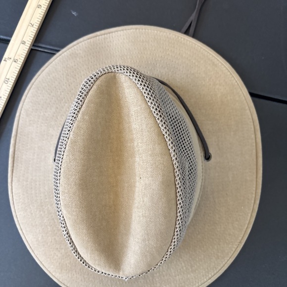 Bailey Hat Unisex small unisex Canvas Bucket Outback Mesh Khaki Vented Safari - Picture 4 of 10